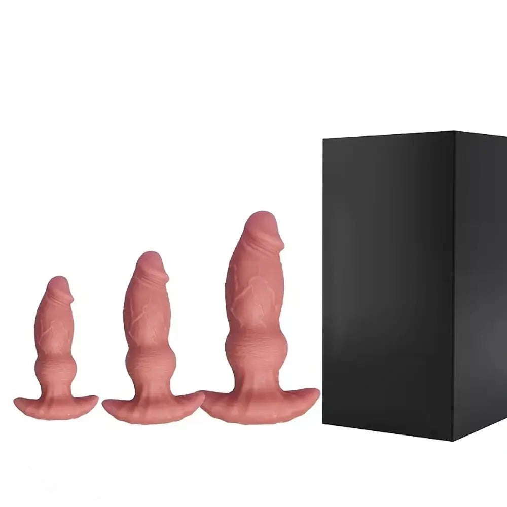 Flesh silicone realistic dildo, photo 3