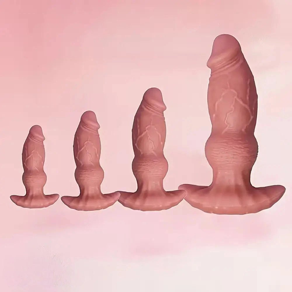 Flesh silicone realistic dildo, photo 8