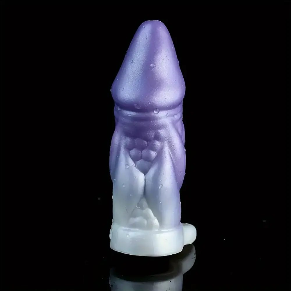 #1 Hollow silicone cock extender sleeve