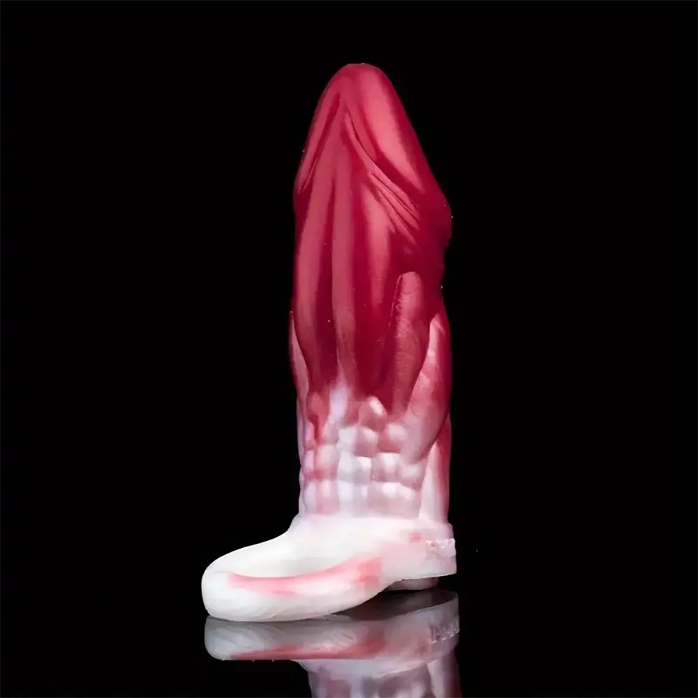 #5 Hollow silicone cock extender sleeve