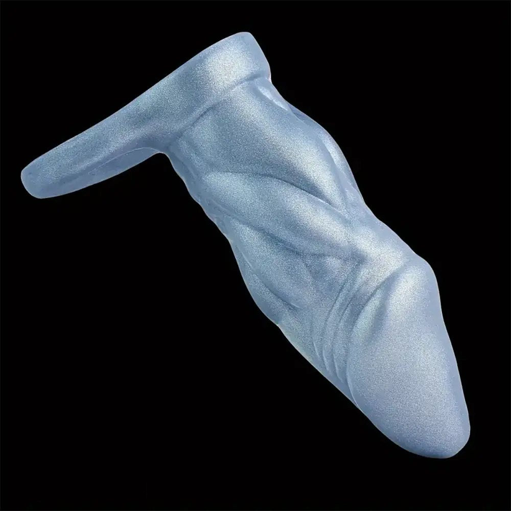 Hollow silicone cock extender sleeve, photo 2