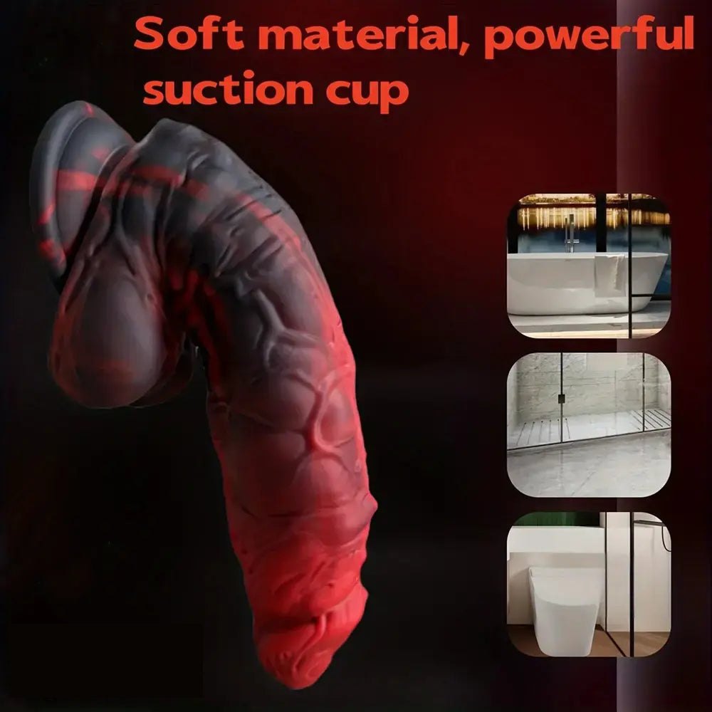 Slim silicone suction cup dildo, photo 4