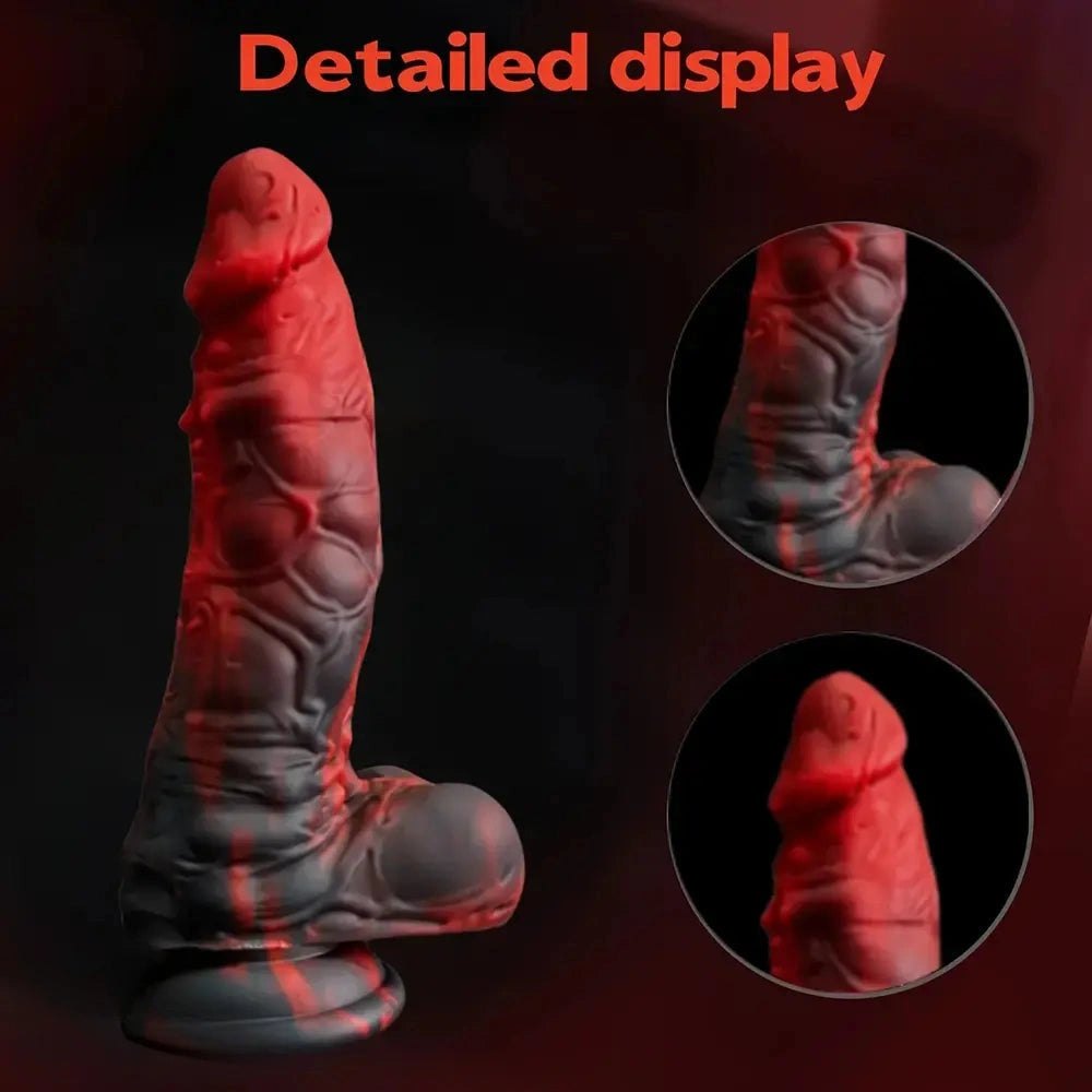 Slim silicone suction cup dildo, photo 6