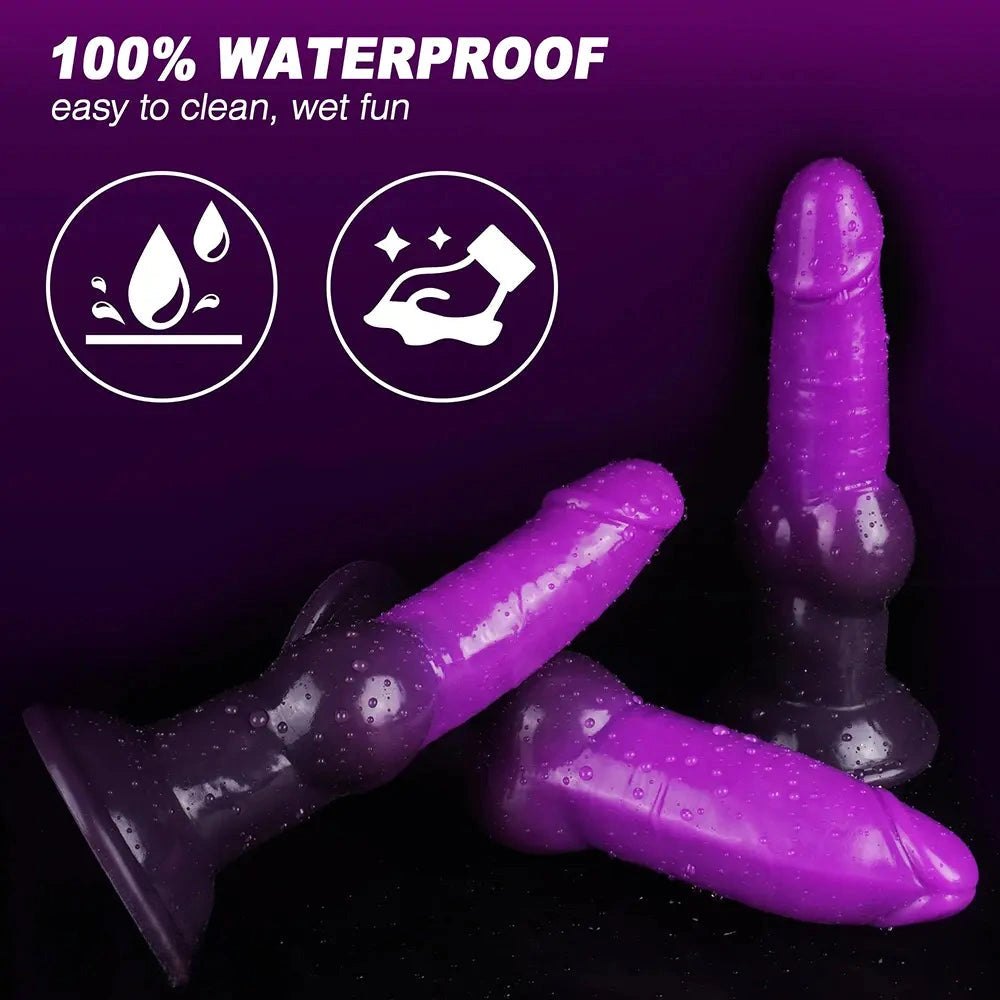 Silicone inflatable knot dildo, photo 9