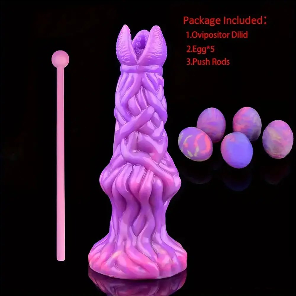 #2 alien ovipositor tentacle knotted fantasy dildo