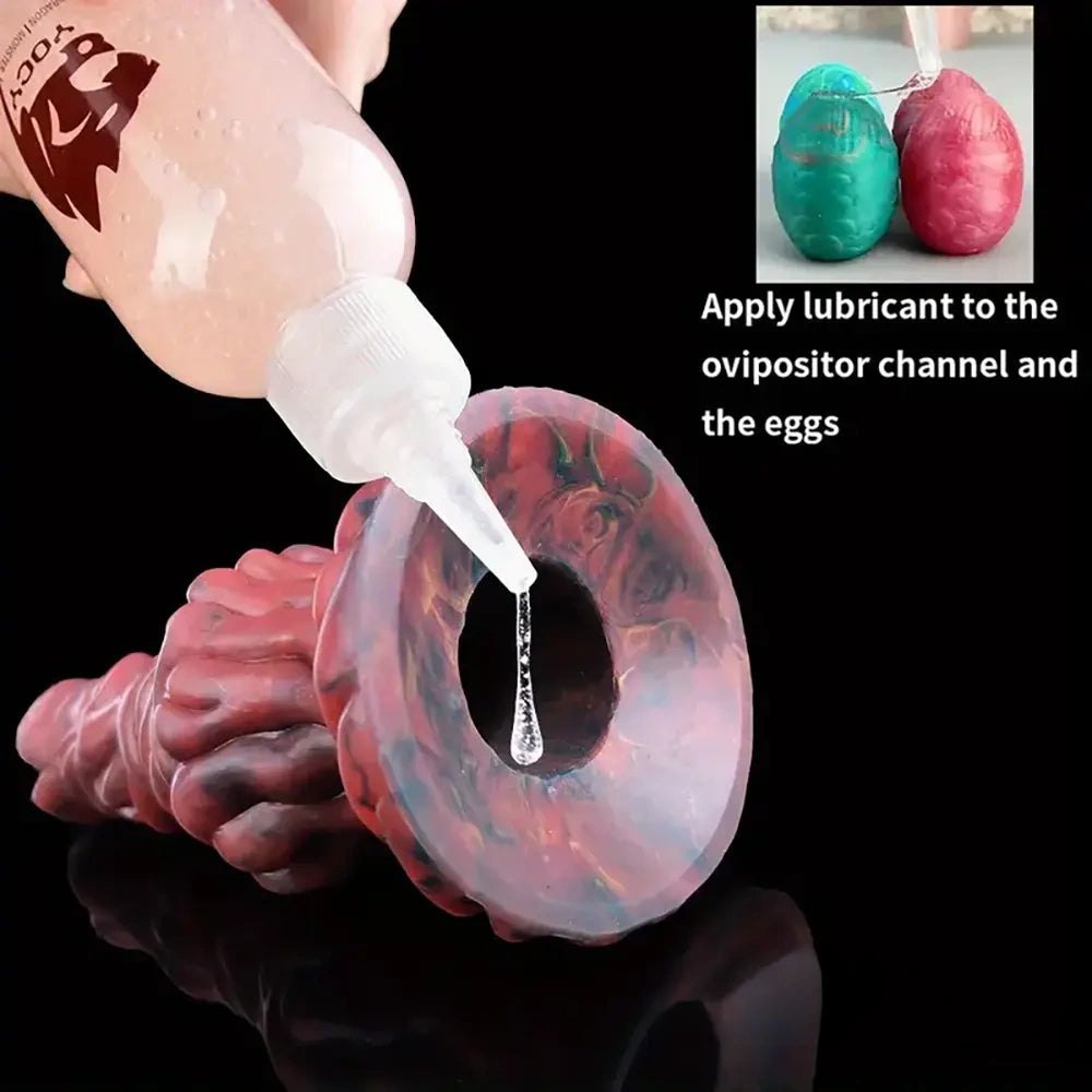 Alien ovipositor tentacle knotted fantasy dildo, photo 6