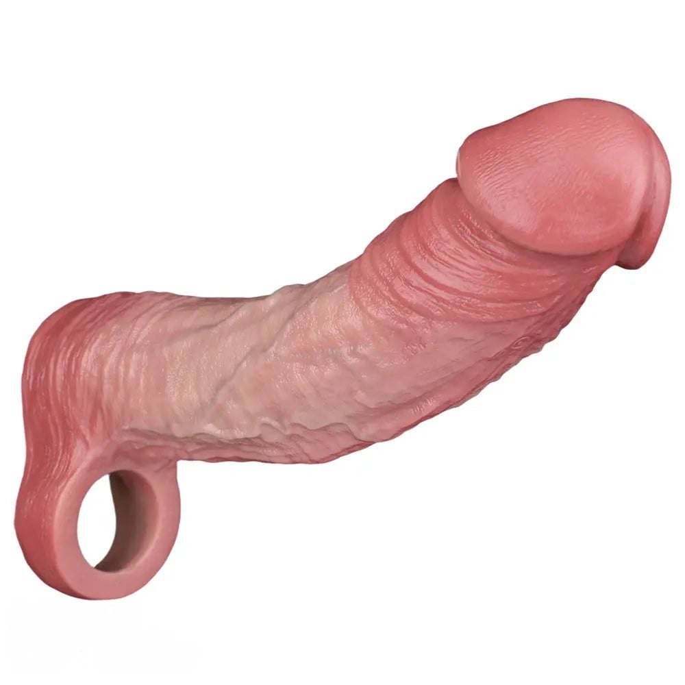 Flesh silicone realistic dildo, photo 4