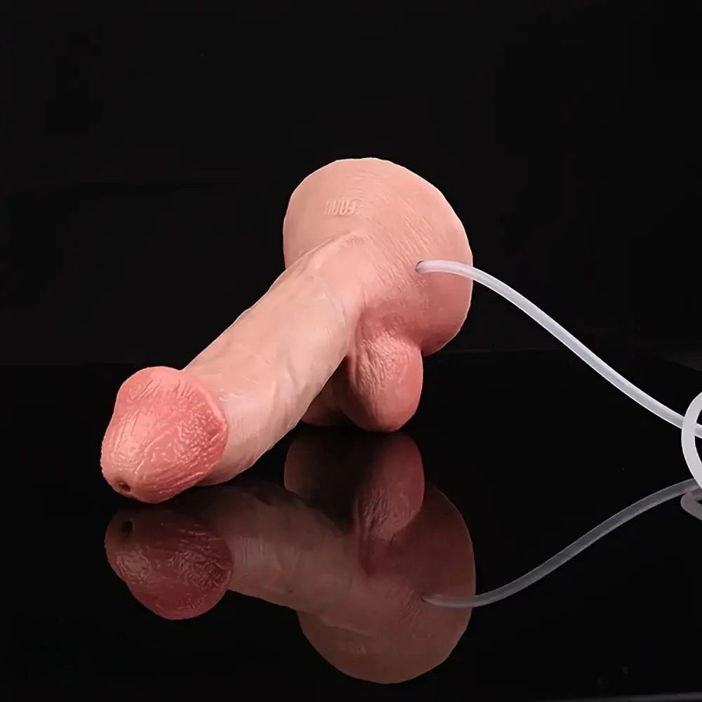 Curved silicone g-spot dildo, photo 7