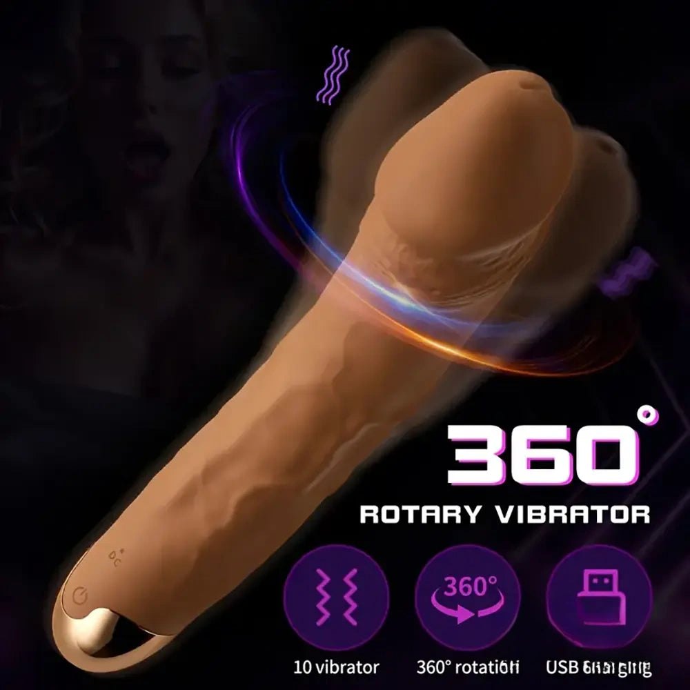 Curved silicone realistic dildo with veiny texture and gold-tone base, photo 10