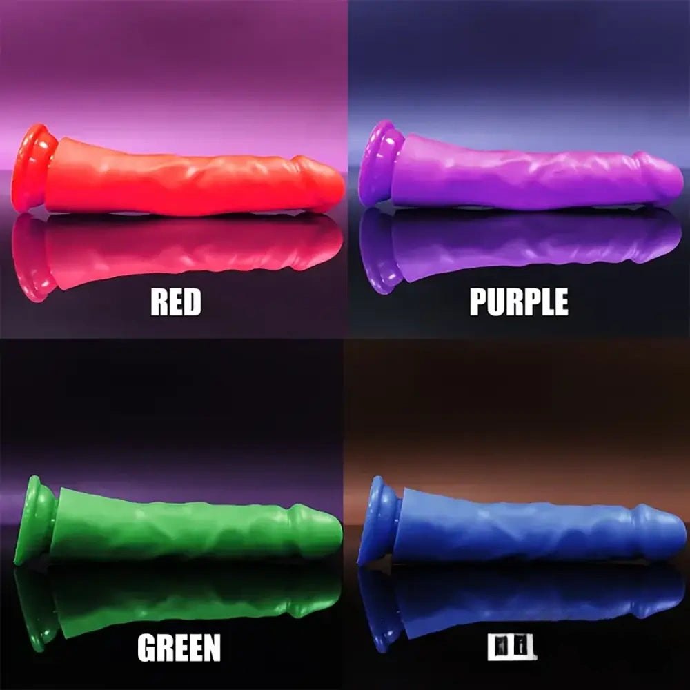 Soft silicone suction cup g-spot dildo, photo 11