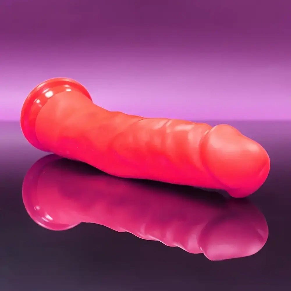 Soft silicone suction cup g-spot dildo, photo 13
