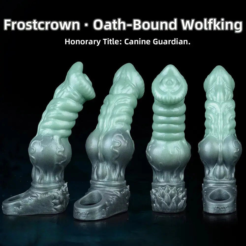 Silicone wolf knot animal dildo, photo 2