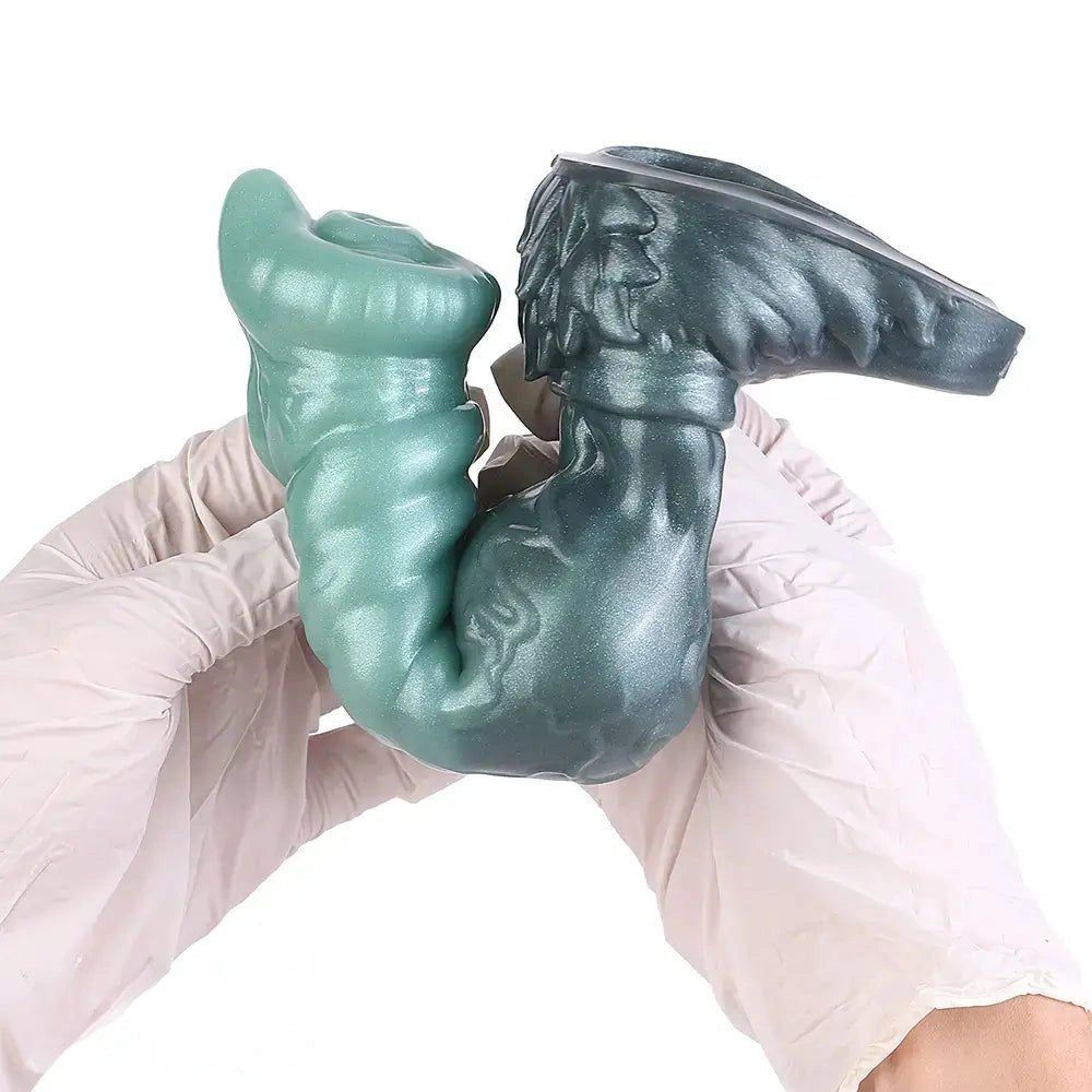 Silicone wolf knot animal dildo, photo 8