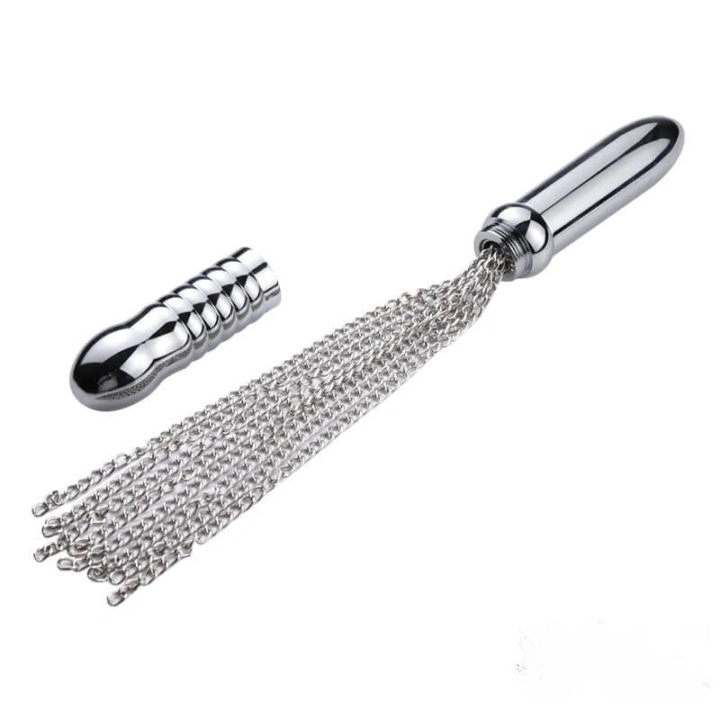 Silver metal dildo, photo 8