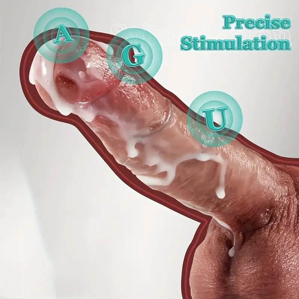 Suction cup dildo with raised veins, photo 2