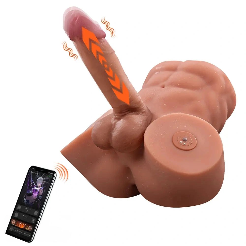 Flesh-tone TPR oversized realistic dildo, photo 3