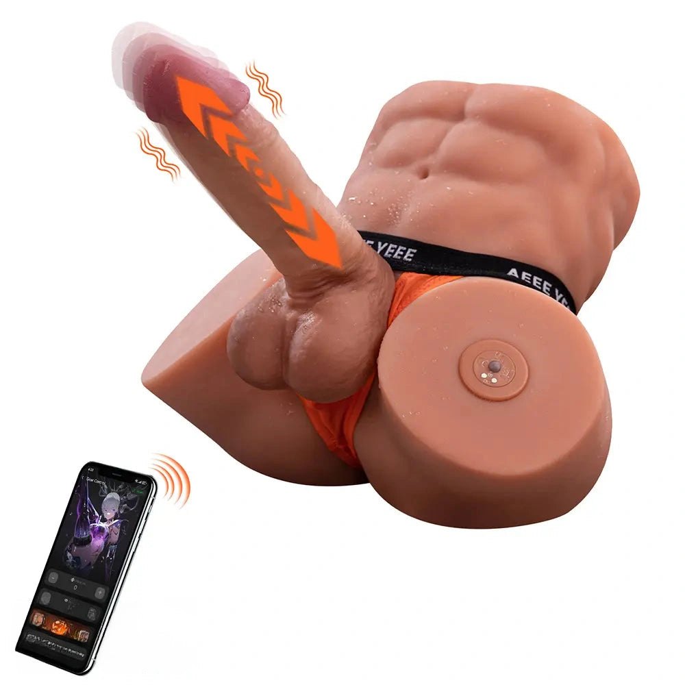 Flesh-tone TPR oversized realistic dildo, photo 4