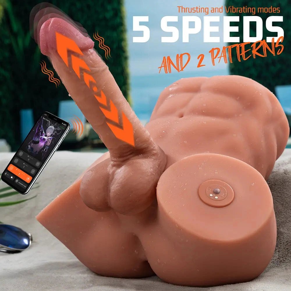 Flesh-tone TPR oversized realistic dildo, photo 8