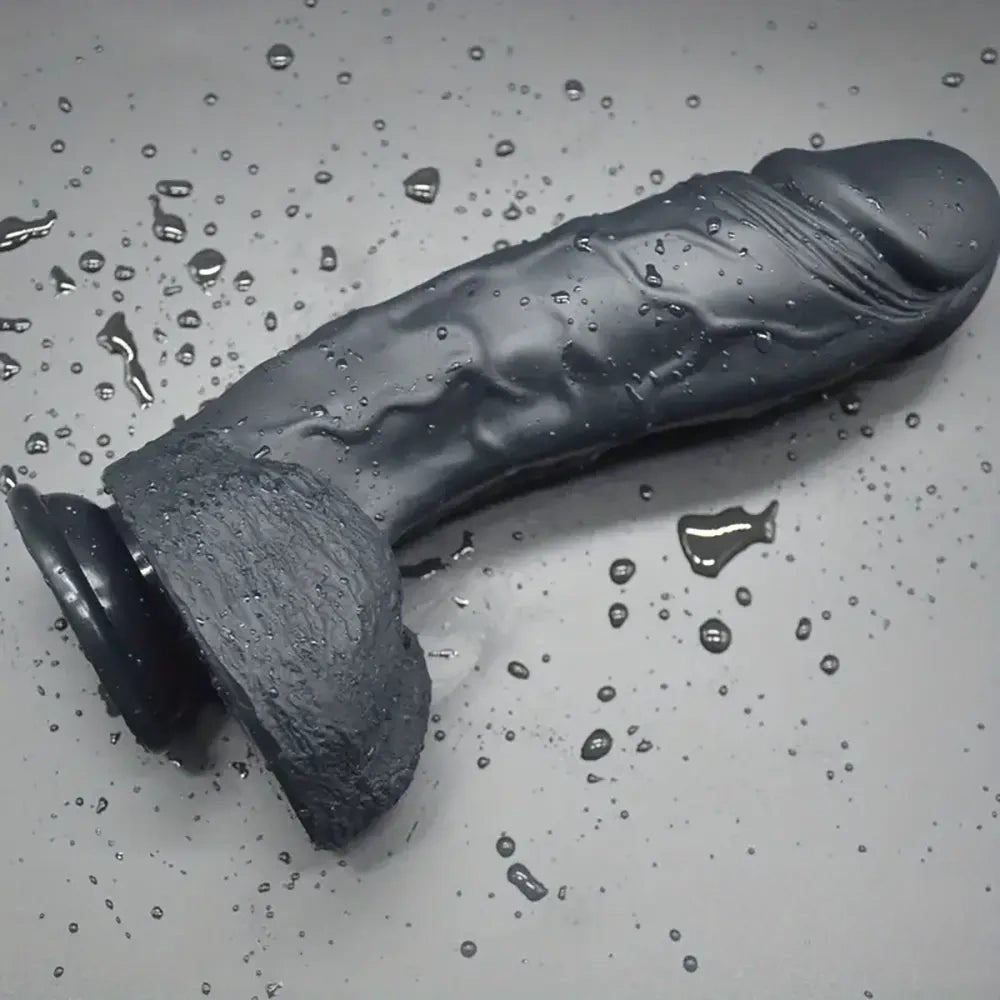 Realistic silicone suction cup dildo, photo 12