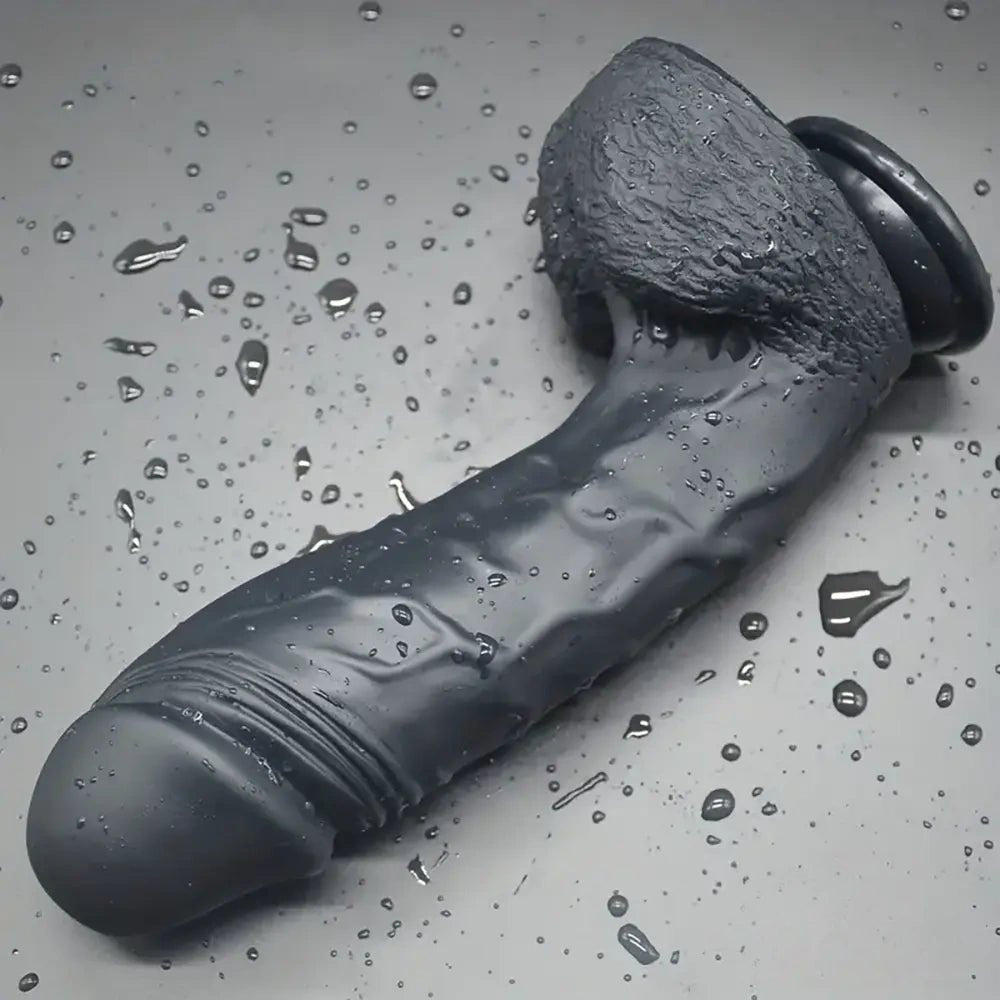 Realistic silicone suction cup dildo, photo 6