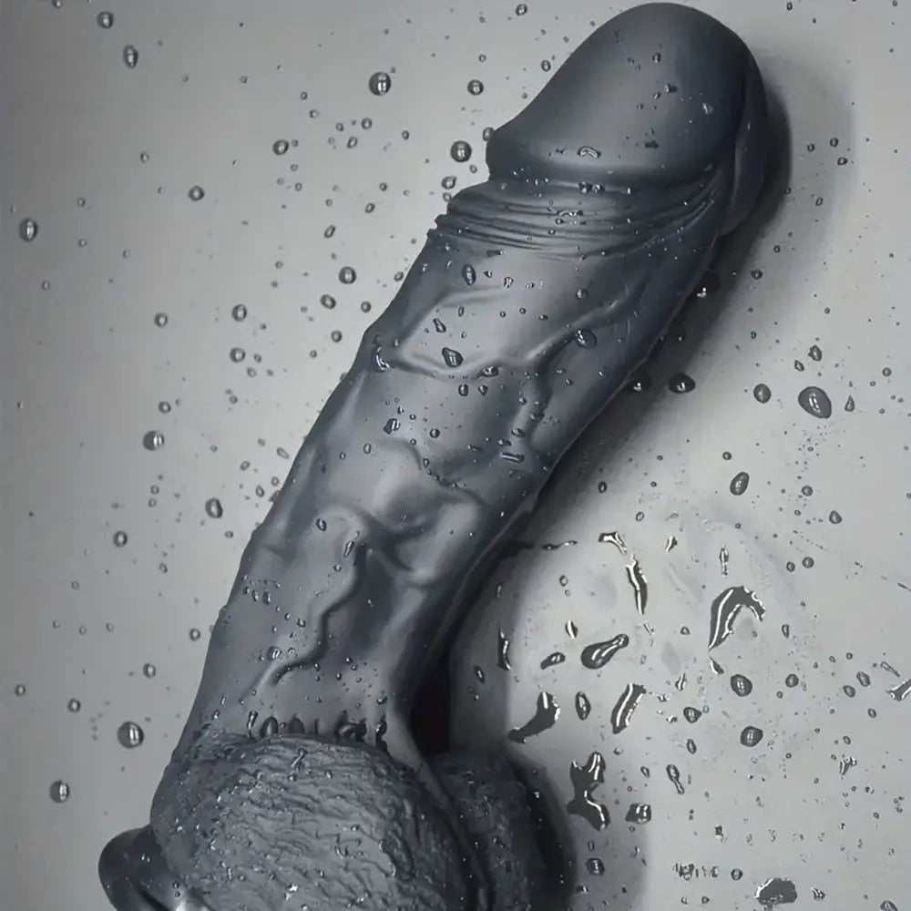 Realistic silicone suction cup dildo, photo 8