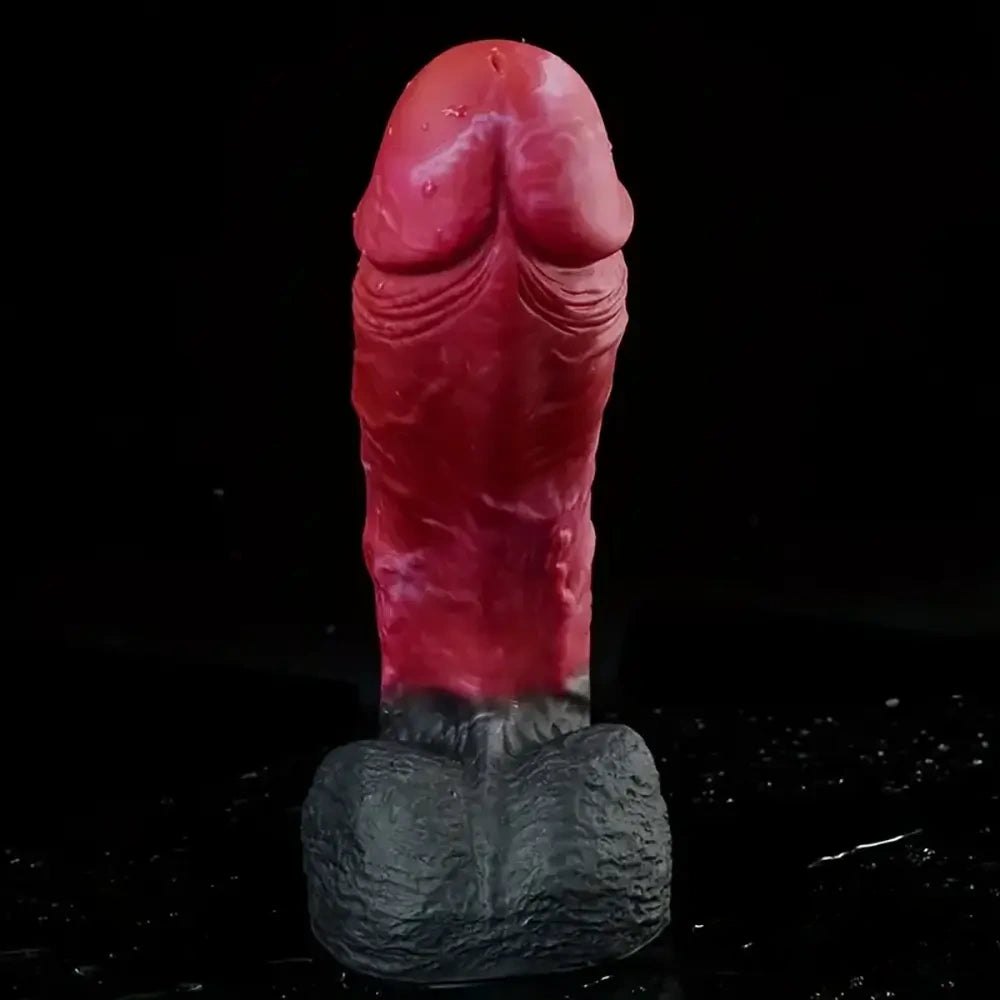 Realistic silicone suction cup dildo, photo 9