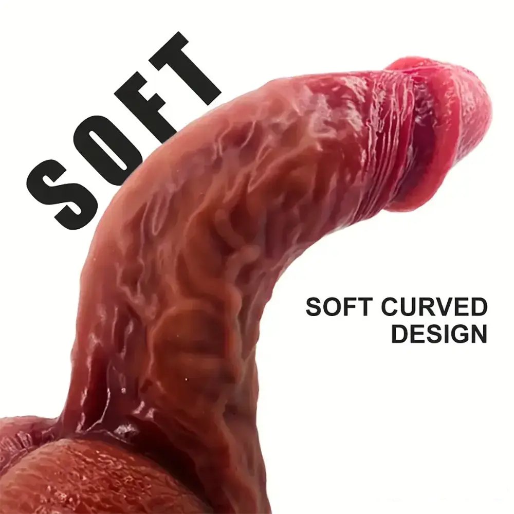 Flesh tone suction cup dildo, photo 3