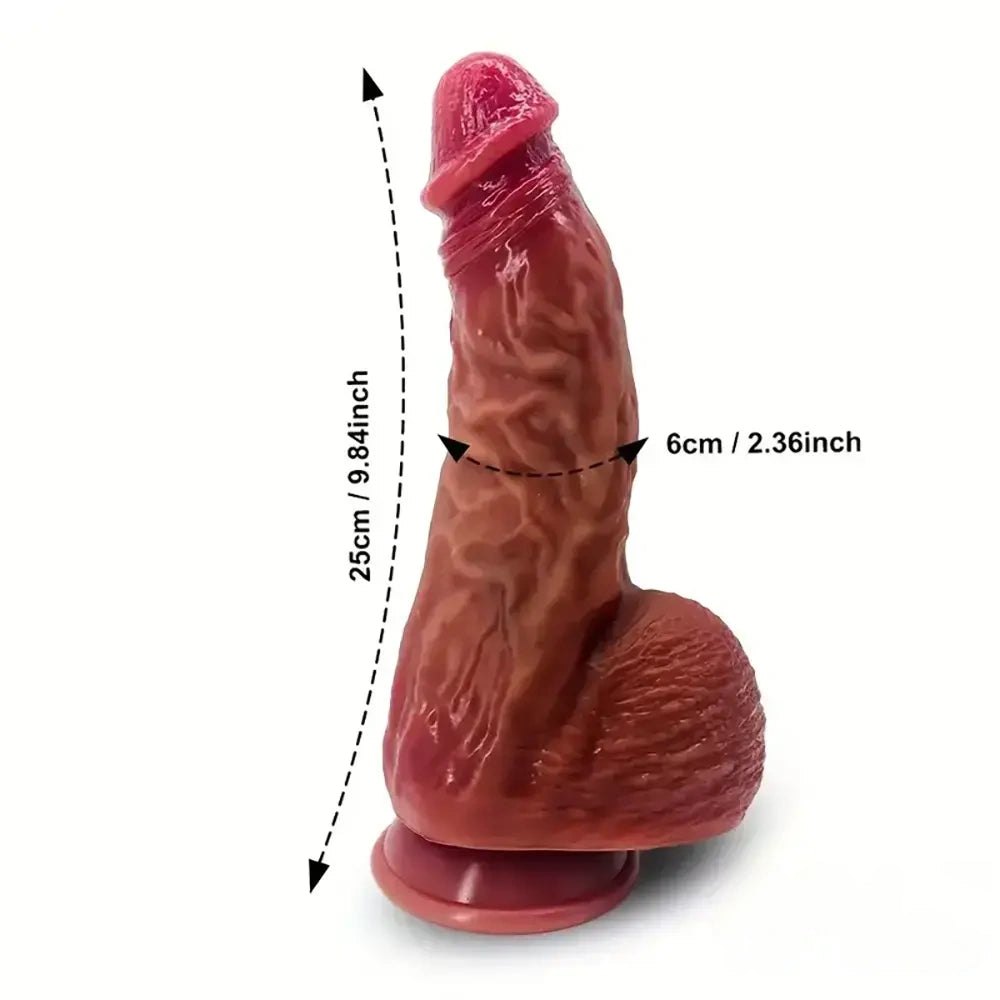 Flesh tone suction cup dildo, photo 8
