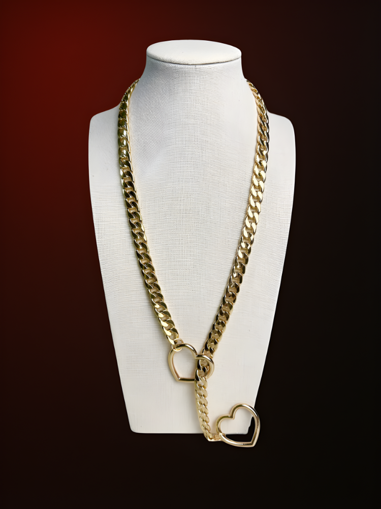 Heart Slip Chain Necklace