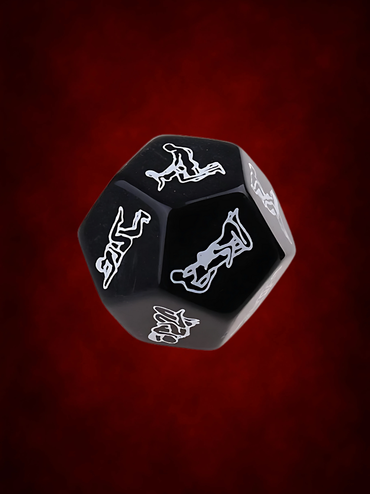 Couple Desire Dice couples sex game for date night close-up detail – WildNightX