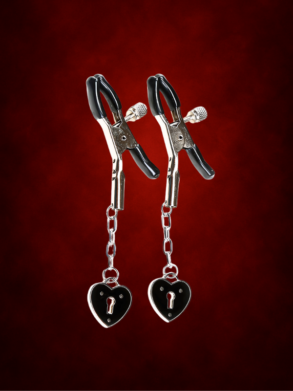 Heart Lock Pinch Clamp Set