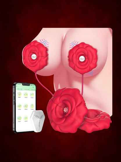 Rose Nipple Vibrator