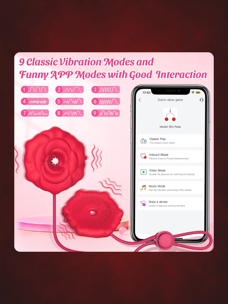 Rose Nipple Vibrator