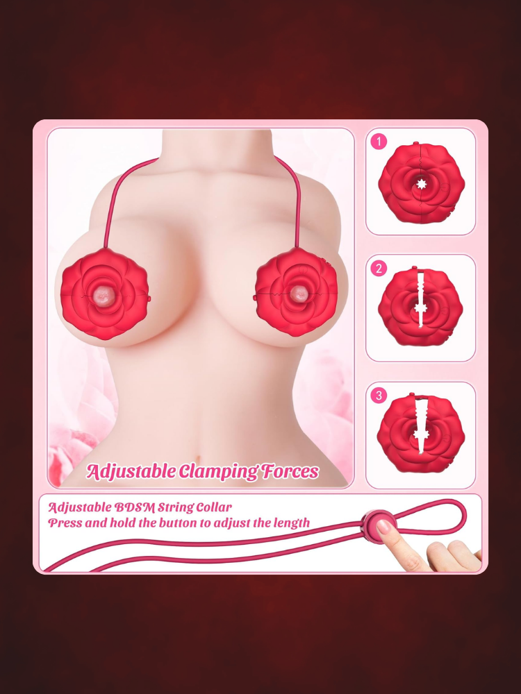 Rose Nipple Vibrator