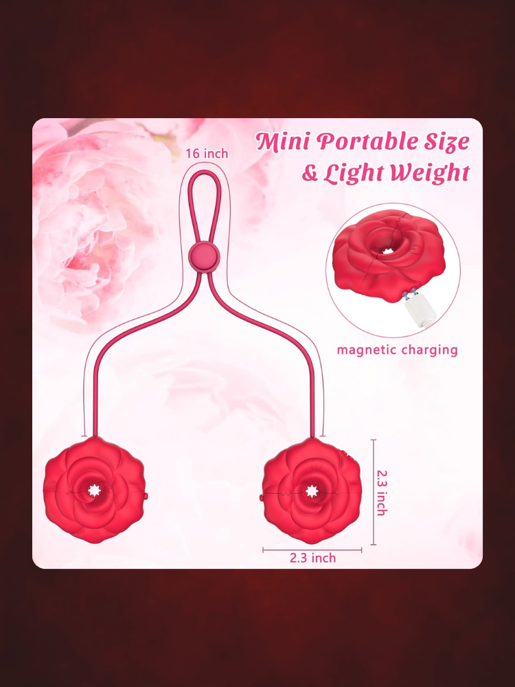 Rose Nipple Vibrator