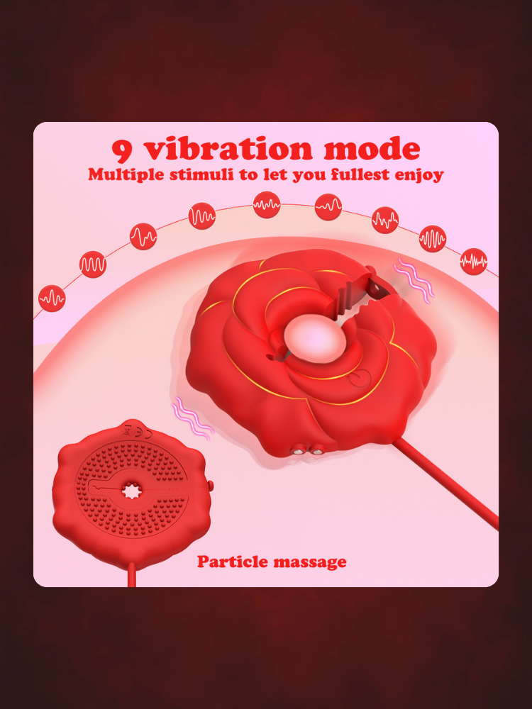 Rose Nipple Vibrator