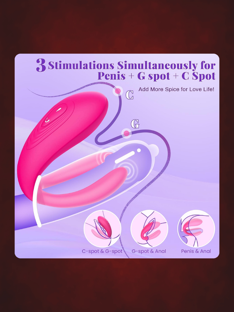 Triple Love Vibrator