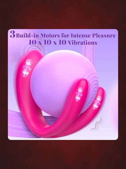 Triple Love Vibrator