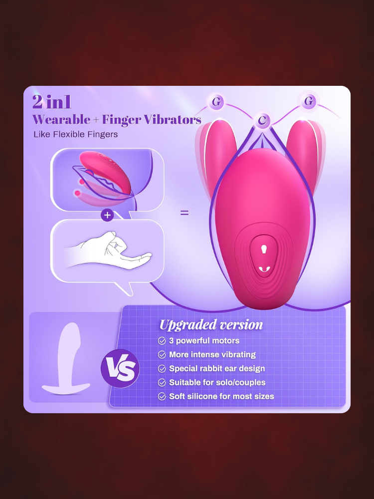 Triple Love Vibrator