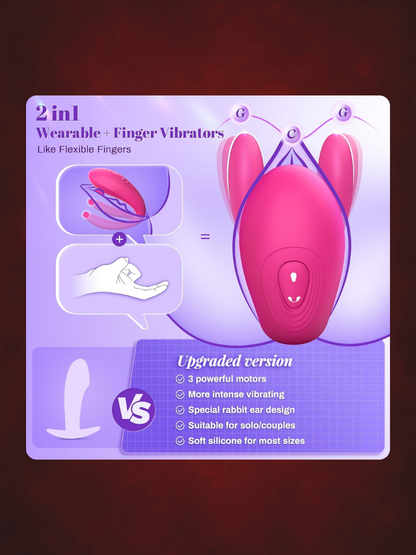 Triple Love Vibrator