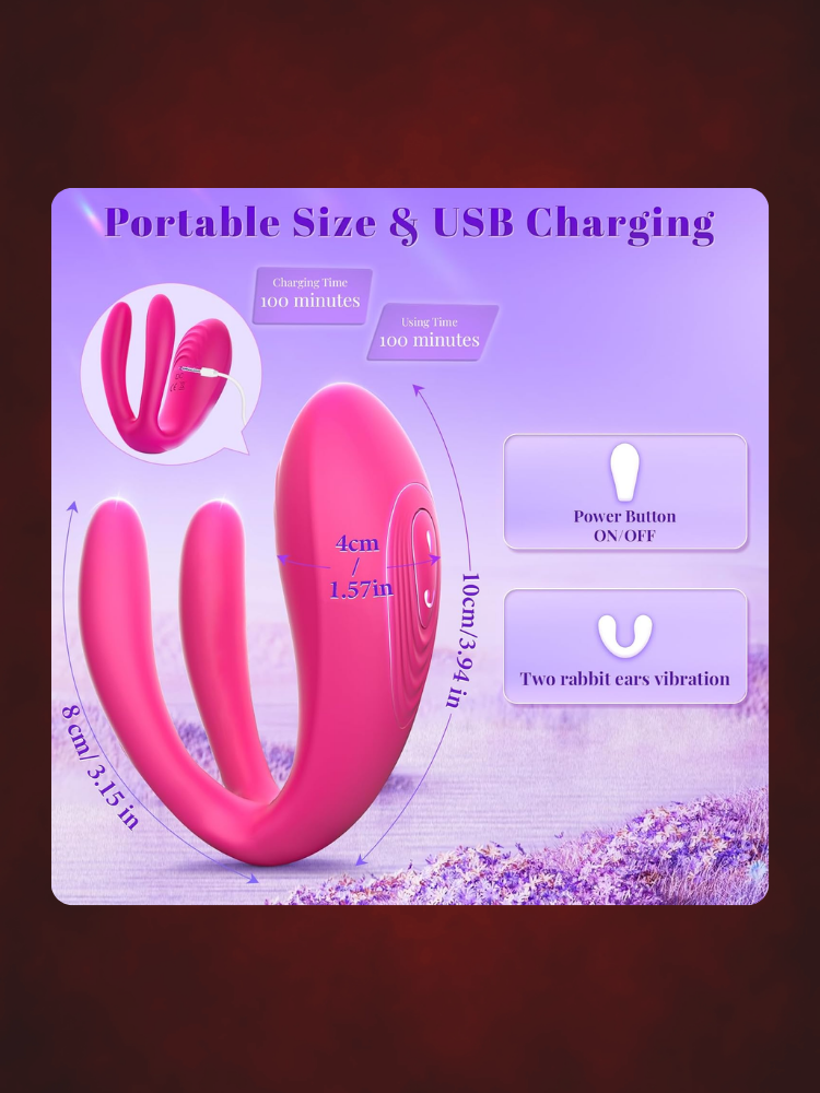 Triple Love Vibrator