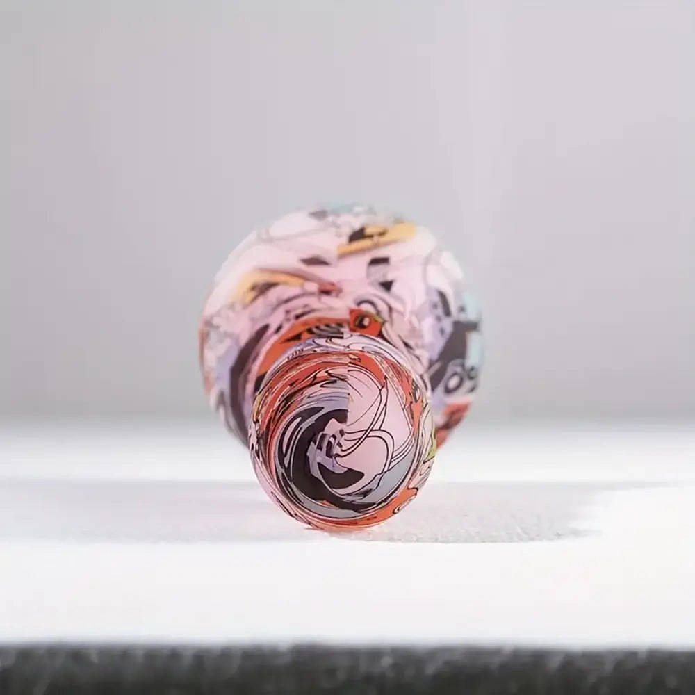 Abstract print fantasy dildo, photo 6