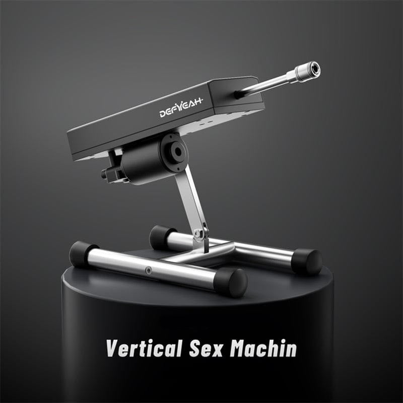 Black metallic thrusting sex machine, photo 2