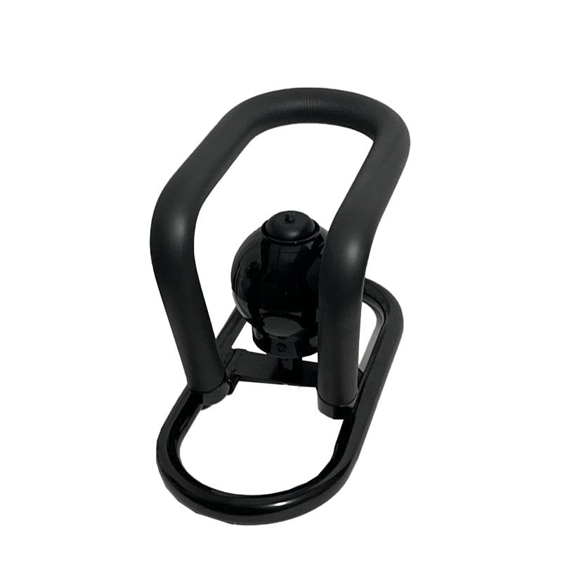 Black automatic thrusting sex machine with silicone dildo attachment, photo 2