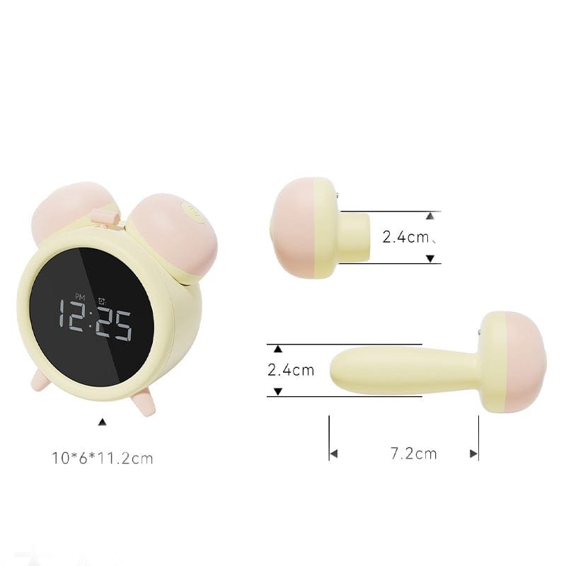 Alarm clock shaped sucking vibrator, photo 7