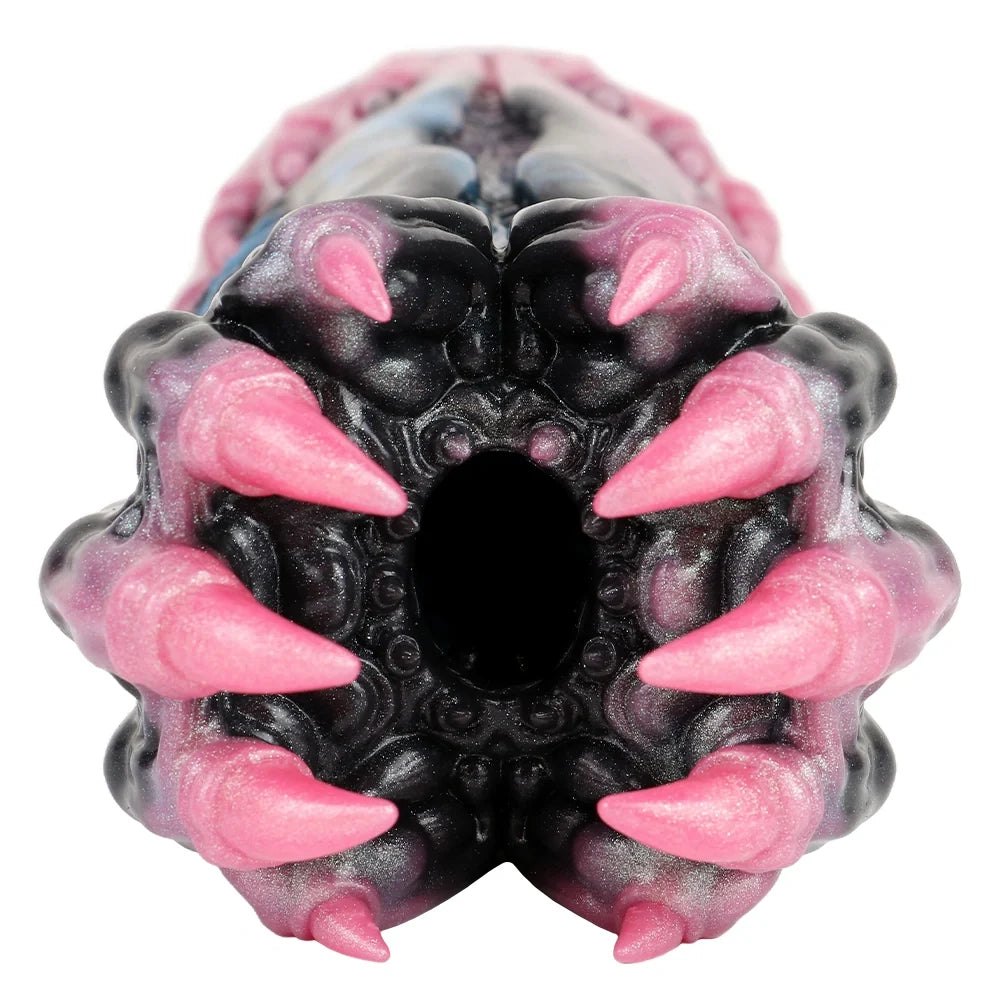 Galactic black alien paw masturbator with pink claws, photo 2