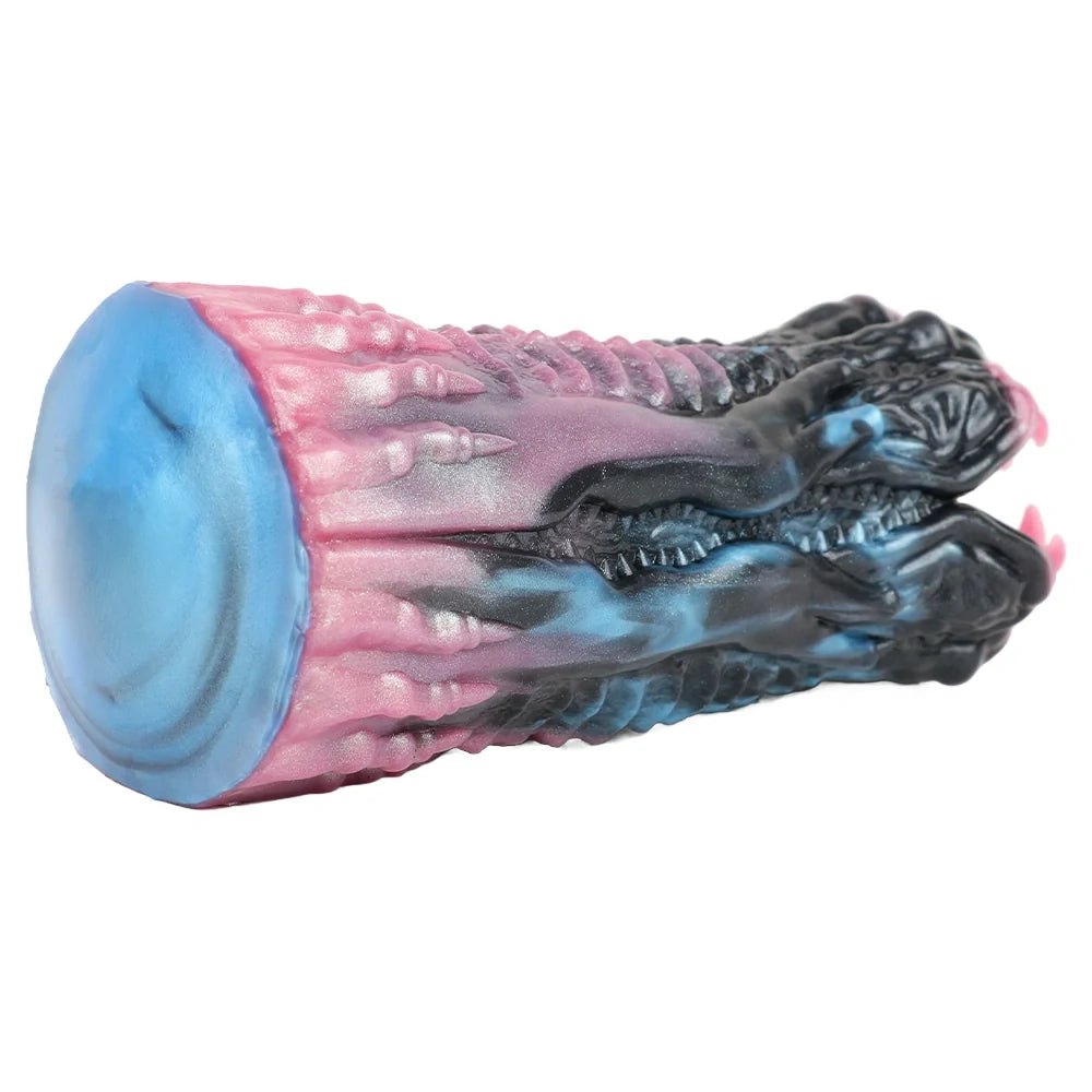 Galactic black alien paw masturbator with pink claws, photo 7
