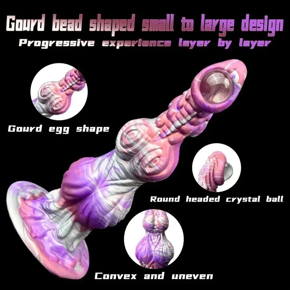 A alien knot fantasy butt plug
