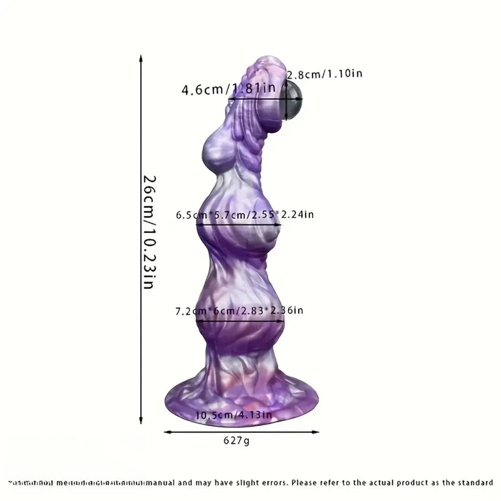 B alien knot fantasy butt plug