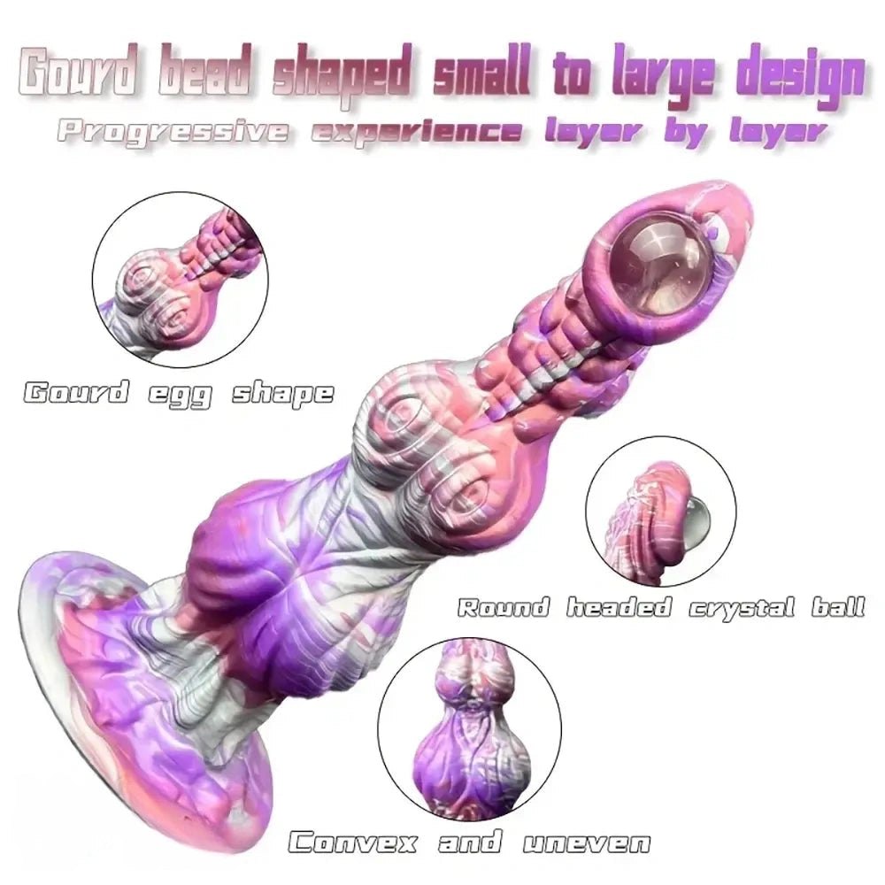 Alien knot fantasy butt plug, photo 3